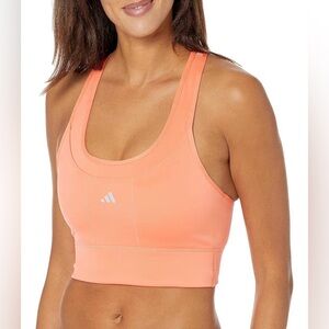 Adidas Womens Running Medium Support Pocket Bra